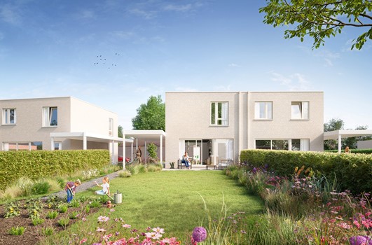 TE KOOP: BEN-Nieuwbouwwoning met 3 slaapkamers en tuin te koop in Aarsele